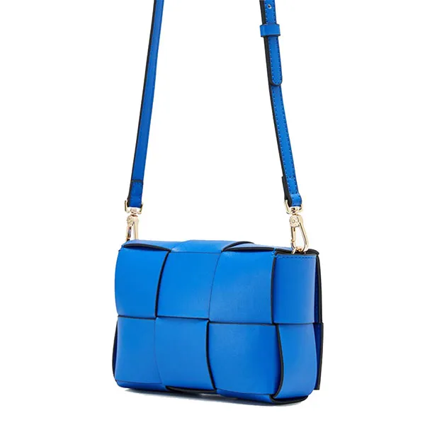 Túi Đeo Chéo Nữ Lyn Latto Crossbody Bags LL23FBF190 Màu Xanh Blue - Túi xách - Vua Hàng Hiệu