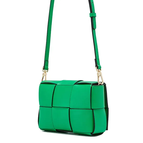Túi Đeo Chéo Nữ Lyn Latto Crossbody Bags LL23FBF190 Màu Xanh Green