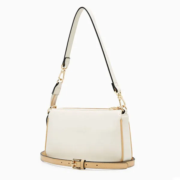 Túi Đeo Chéo Nữ Lyn Poza S Crossbody Bags LL23FBF225 Màu Trắng