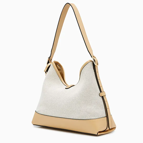Túi Đeo Vai Lyn Poza M Shoulder Bags LL23FBF224 Màu Beige
