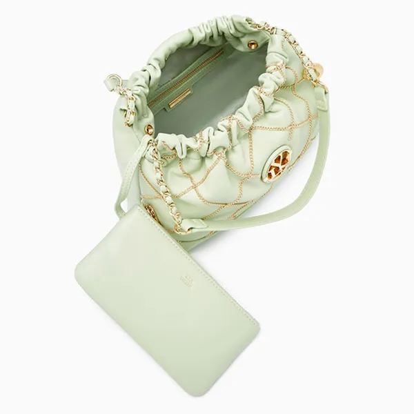 Túi Đeo Vai Nữ Lyn Fontia Chain Shoulder Bags LL24CBF345 Màu Xanh