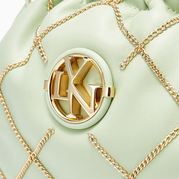 Túi Đeo Vai Nữ Lyn Fontia Chain Shoulder Bags LL24CBF345 Màu Xanh