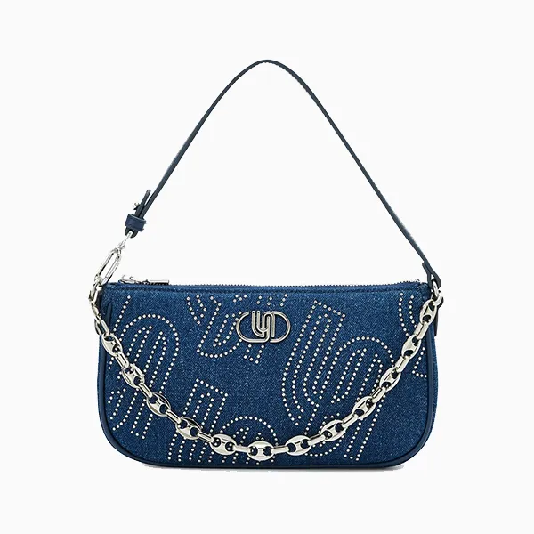Túi Đeo Vai Nữ Lyn Infinite Girlfriend Knockin Shoulder Bags LL24MBF100 Màu Xanh - Túi xách - Vua Hàng Hiệu