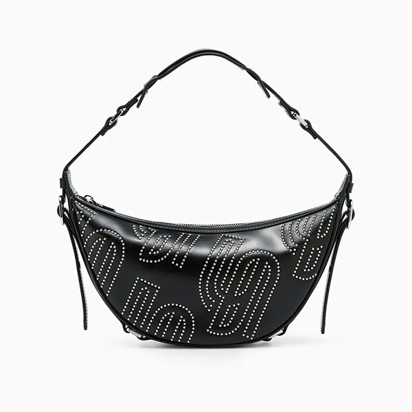 Túi Đeo Vai Nữ Lyn Infinite Girlfriend SK8ber Shoulder Bags LL24MBF099 Màu Đen - Túi xách - Vua Hàng Hiệu