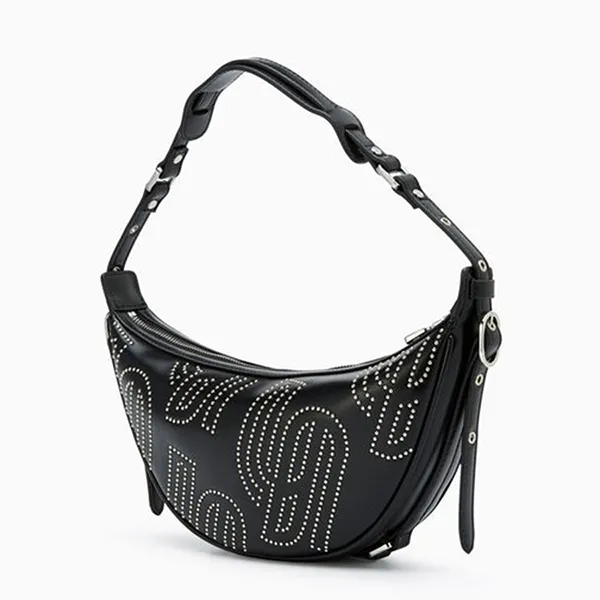 Túi Đeo Vai Nữ Lyn Infinite Girlfriend SK8ber Shoulder Bags LL24MBF099 Màu Đen - Túi xách - Vua Hàng Hiệu