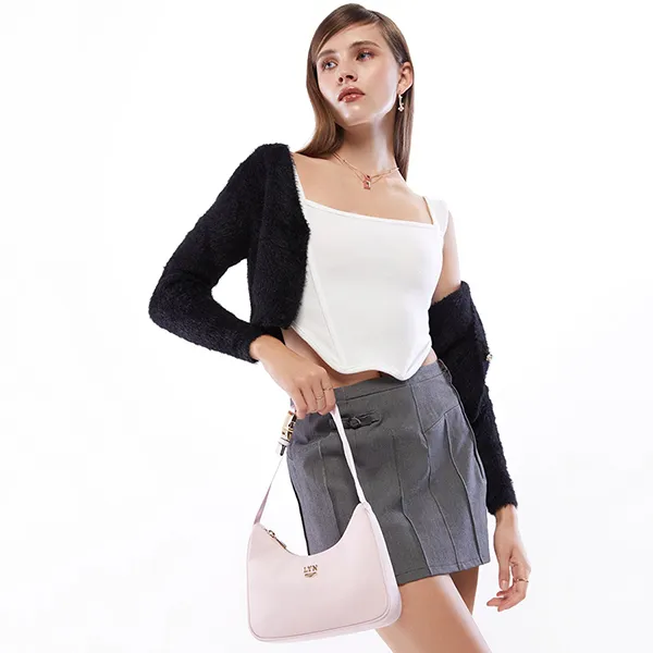 Túi Đeo Vai Nữ Lyn Rosalyn 23 Shoulder Bags LL23WBF035 Màu Hồng