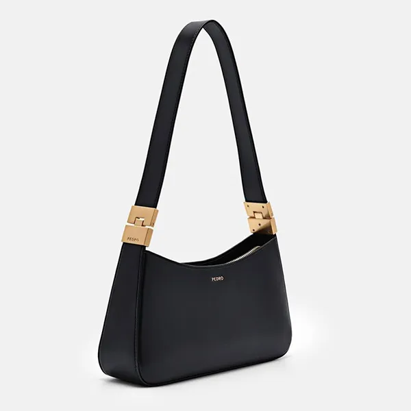 Túi Đeo Vai Nữ Pedro Jatte Shoulder Bag 75210161_BLACK_S Màu Đen - Túi xách - Vua Hàng Hiệu