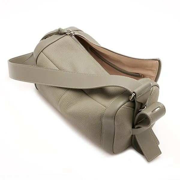Túi Đeo Vai Nữ Pazzion Yulia Duffel Box Bag 9564GRN00L Màu Xanh Olive - Túi xách - Vua Hàng Hiệu