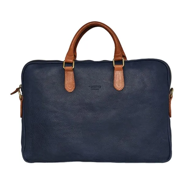 Túi Xách Đựng Laptop Medici Of Florence Calfskin 110 DL Denim MED110D4C0888 Màu Xanh Navy - Túi xách - Vua Hàng Hiệu