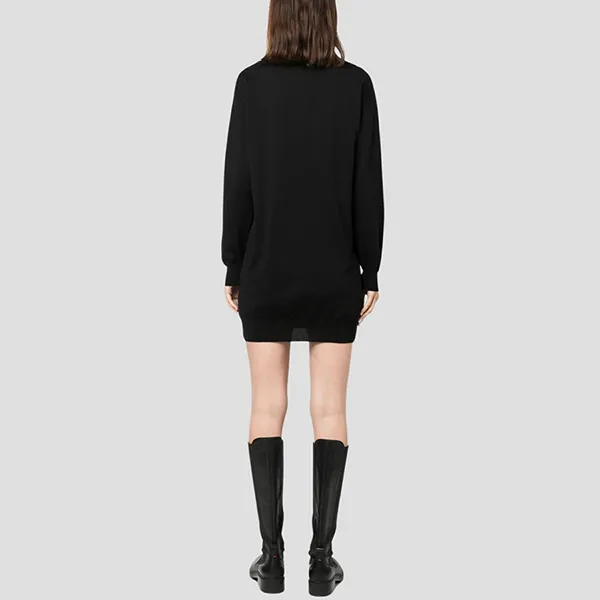 Váy Len Nữ Moschino Black With Teddy Bear Printed V048855051555 Màu Đen