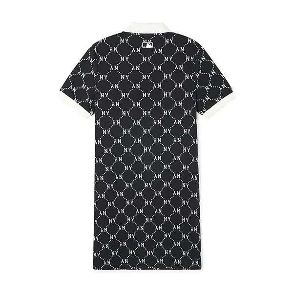 Váy Polo Nữ MLB Monogram Jacquard Pique One Piece New York Yankees 3FOPM0443-50BKS Màu Đen Size S - Thời trang - Vua Hàng Hiệu
