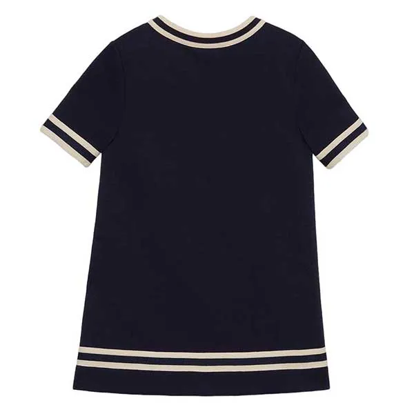 Váy Trẻ Em Gucci In Blue Navy 718772XJE3J4780 Màu Xanh
