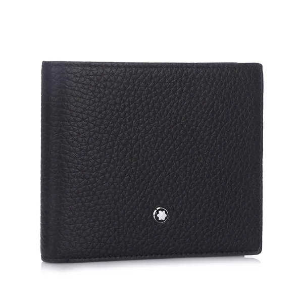 Ví Nam Montblanc Meisterstuck Soft Grain Wallet 113305 Màu Đen