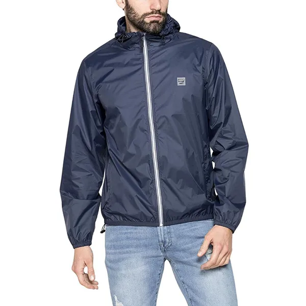 Áo Khoác Gió Nam Carrera Jeans 407A1418X_687 Màu Xanh Dương Đậm Size S