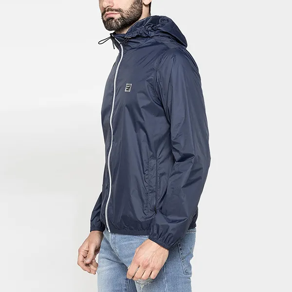 Áo Khoác Gió Nam Carrera Jeans 407A1418X_687 Màu Xanh Dương Đậm Size S