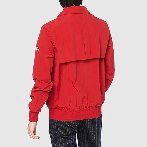 Áo Khoác Nam Lacoste Men's Novak Djokovic Jacket BH6936L Màu Đỏ Size 48 - 4