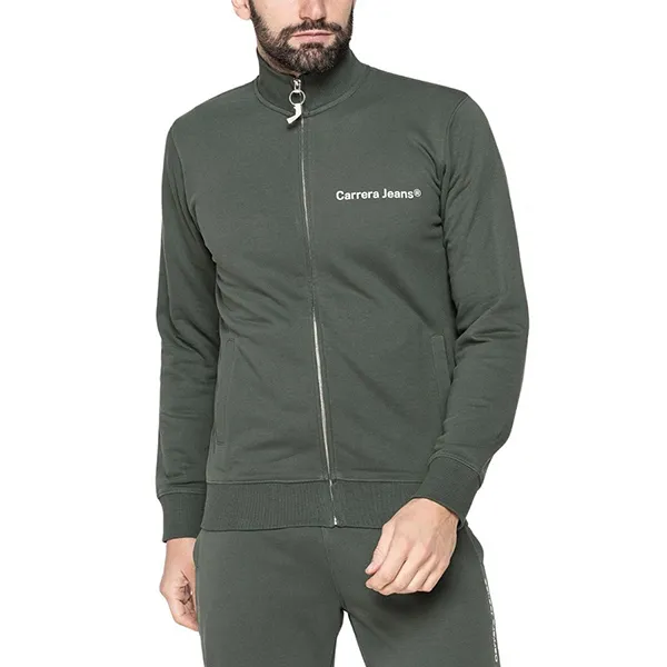 Áo Khoác Nỉ Carrera Jeans 834A0043A_799 Màu Xanh Green Size L - Thời trang - Vua Hàng Hiệu