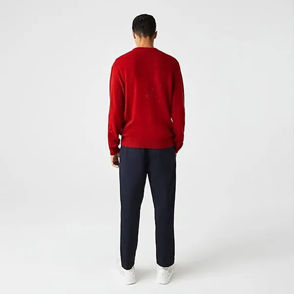 Áo Len Lacoste Men's Pullover Sweater AH2341 7CQ Màu Đỏ Size 2 - 5