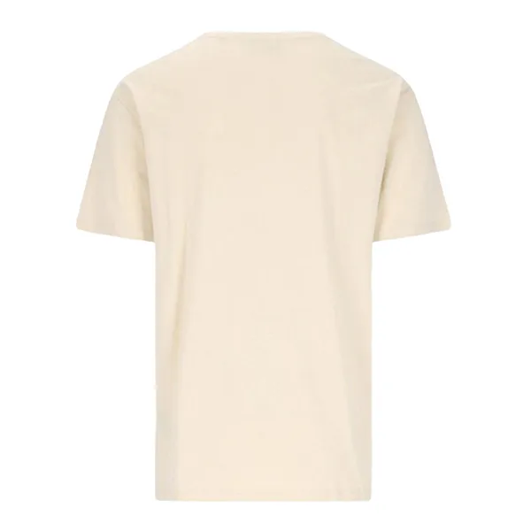 Áo Phông Nam Balmain White Cream With Logo Printed BH0EG000/BC52GPA Tshirt Màu Trắng Kem Size XS