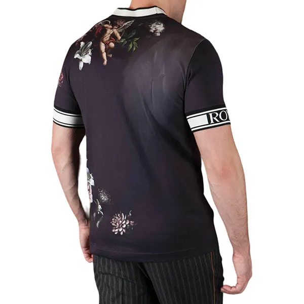 Áo Phông Nam Dolce & Gabbana D&G King Of My Life G8JB3T Tshirt Phối Màu Size 46