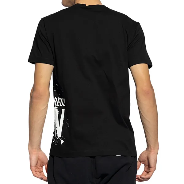 Áo Phông Nam Dsquared2 Icon S79GC0086 T-Shirt Black Màu Đen Size XS - Thời trang - Vua Hàng Hiệu