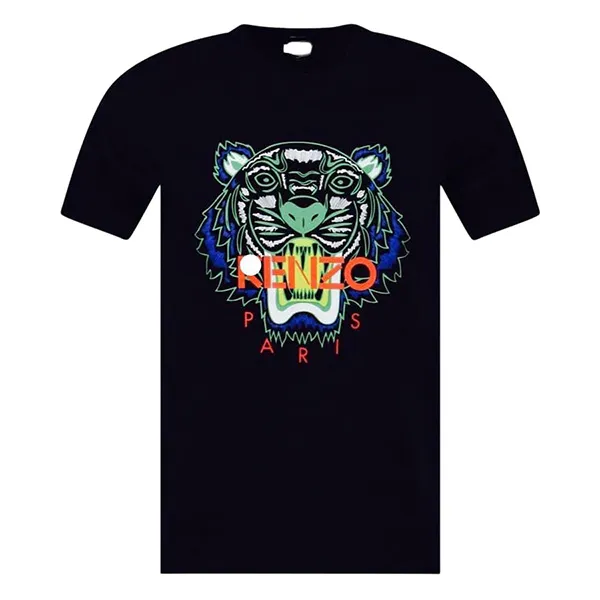 Áo Phông Nam Kenzo Tiger PF955 Tshirt Màu Đen Size XS - 2