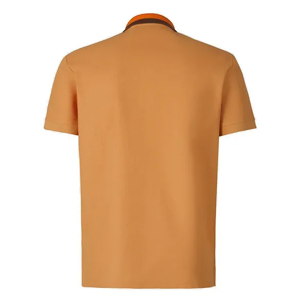 Áo Polo Nam Burberry Logo-Embroidered Collar Shirt 8064204 Màu Nâu Size XL - Thời trang - Vua Hàng Hiệu