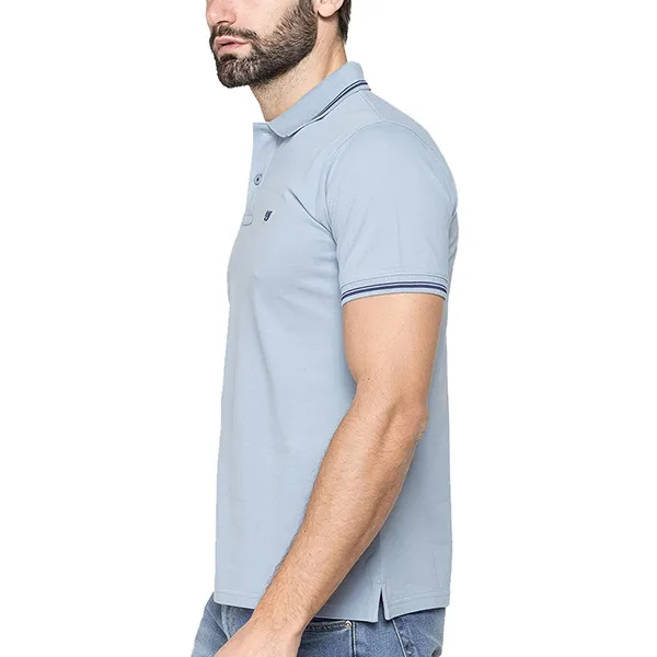 Áo Polo Nam Carrera Jeans 8190075A_619 Màu Xanh Blue Size L