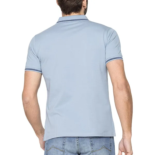 Áo Polo Nam Carrera Jeans 8190075A_619 Màu Xanh Blue Size L