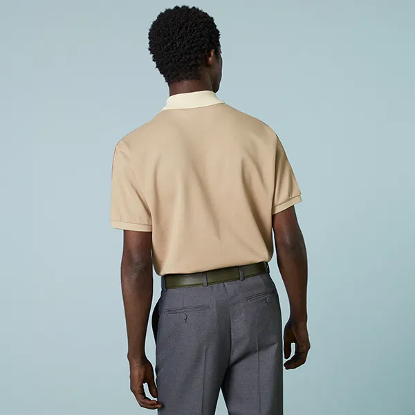 Áo Polo Nam Gucci Stretch Cotton Piquet Polo Shirt 753078 Màu Be Size S - Thời trang - Vua Hàng Hiệu