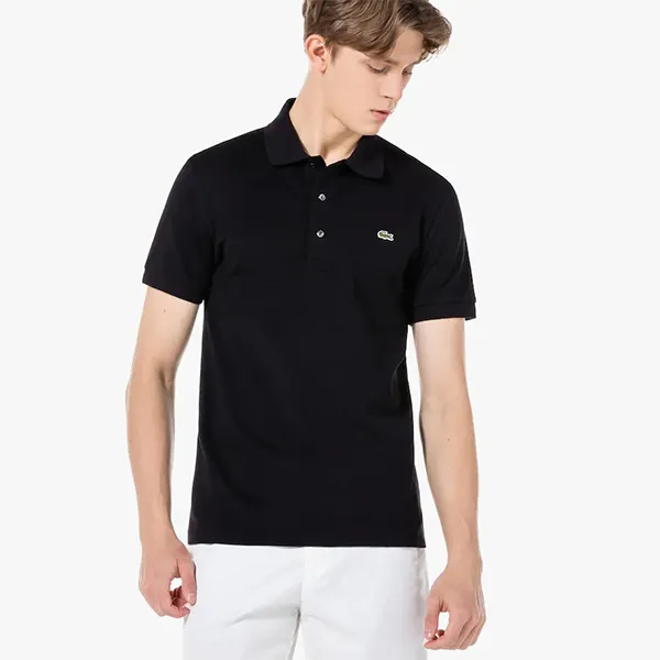 Áo Polo Nam Lacoste Basic Shirt PH7937 51 031 Form Slim Fit Màu Đen Size 3 - Thời trang - Vua Hàng Hiệu