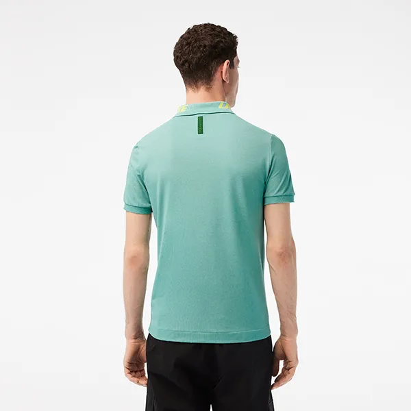 Áo Polo Nam Lacoste Men's Slim Fit Movement PH9642 3A4 Màu Xanh Size 3 - Thời trang - Vua Hàng Hiệu