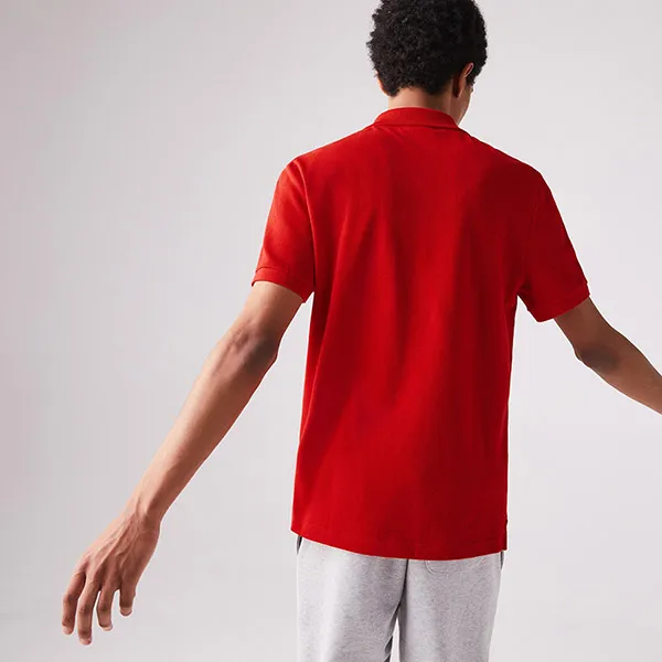 Áo Polo Nam Lacoste Men’s Slim Fit PH4012 Màu Đỏ Size 3 - Thời trang - Vua Hàng Hiệu