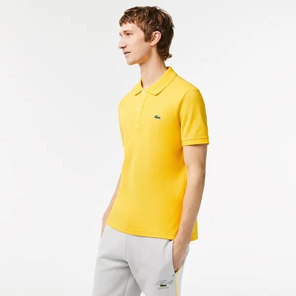 Áo Polo Nam Lacoste Men’s Slim Fit PH4012 Màu Vàng