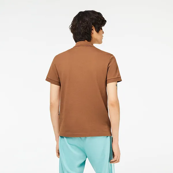 Áo Polo Nam Lacoste Men's Slim Fit Piqué PH7937 LFA Màu Nâu Size 2 - Thời trang - Vua Hàng Hiệu