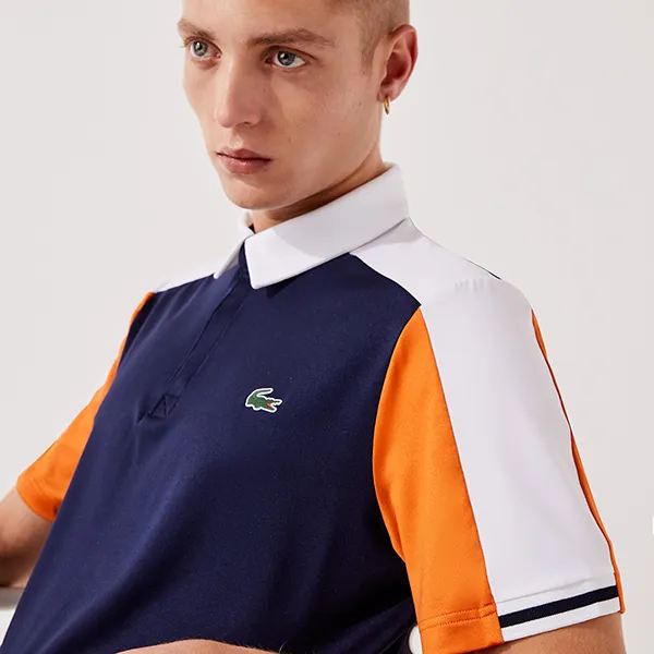 Áo Polo Nam Lacoste Men's Sport Breathable Colorblock Golf Regular Fit DH6943 5A9 Phối Màu Size 4 - Thời trang - Vua Hàng Hiệu