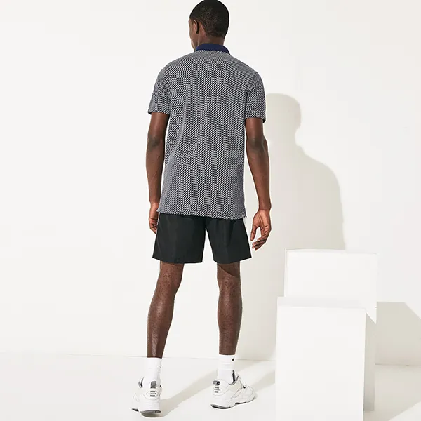 Áo Polo Nam Lacoste Men's Sport Roland Garros Print Cotton Shirt PH3634 MN3 Màu Navy Size 2 - Thời trang - Vua Hàng Hiệu
