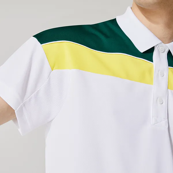 Áo Polo Nam Lacoste Men’s Sport Thermo-Regulating Piqué Regular Fit DH6948-51 Màu Trắng Phối Màu Size 2