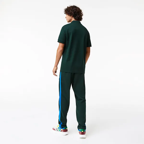Áo Polo Nam Lacoste Regular Fit French Sportwear PH0088 00 YZP Màu Xanh Đậm Size 3 - Thời trang - Vua Hàng Hiệu
