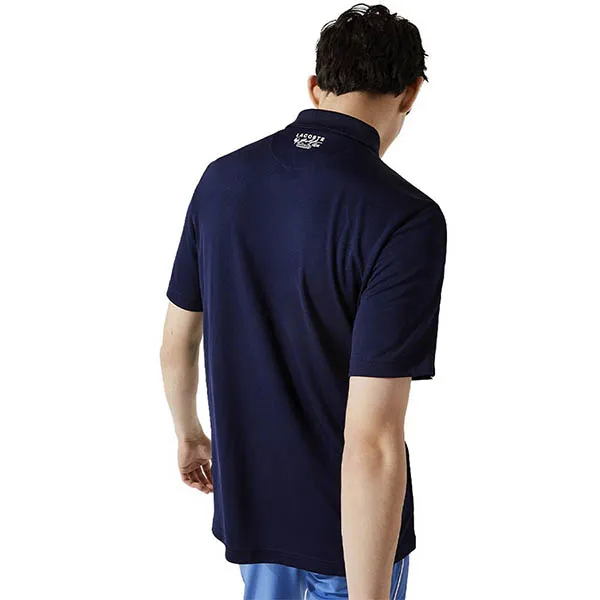 Áo Polo Nam Lacoste Short Sleeve DH0832 Màu Xanh Navy Size 2