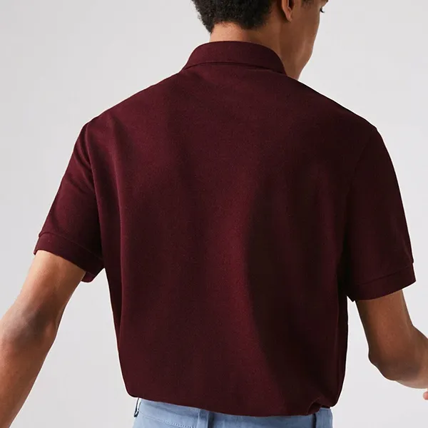 Áo Polo Nam Lacoste Smart Paris Stretch Cotton PH5522 SXL Màu Đỏ Mận Size 2 - Thời trang - Vua Hàng Hiệu