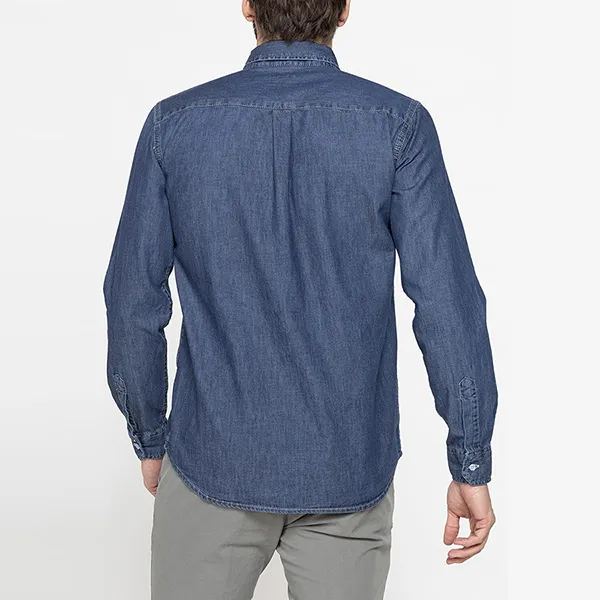 Áo Sơ Mi Carrera Jeans Denim Classic 205A1005A_700 Màu Xanh Đậm Size L - Thời trang - Vua Hàng Hiệu