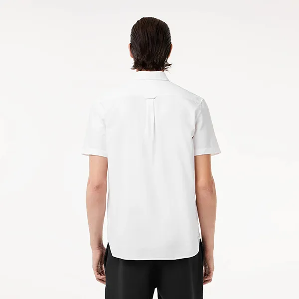 Áo Sơ Mi Cộc Tay Nam Lacoste Men's Regular Fit Oxford Shirt CH1917-10 CH9595 Màu Trắng Size 40 - Thời trang - Vua Hàng Hiệu
