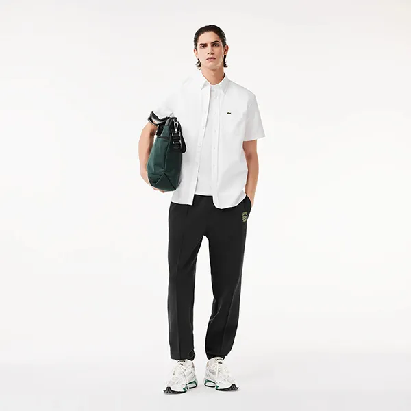 Áo Sơ Mi Cộc Tay Nam Lacoste Men's Regular Fit Oxford Shirt CH1917-10 CH9595 Màu Trắng Size 40 - Thời trang - Vua Hàng Hiệu