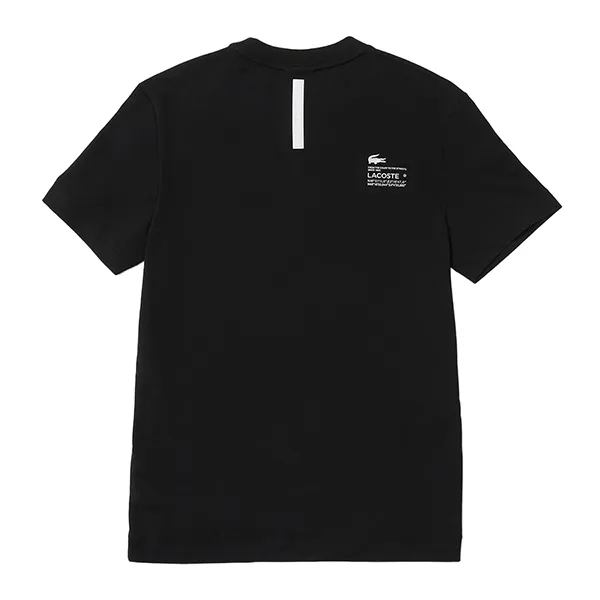 Áo Phông Nam Lacoste Regular Fit Tshirt Màu Đen Size 3 - 3