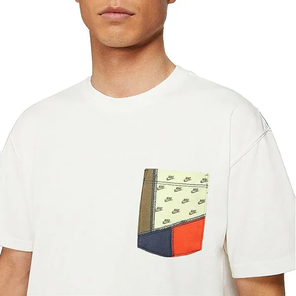Áo Thun Nam Nike M2Z Pocket DJ1341-901 Tshirt Màu Trắng Size S