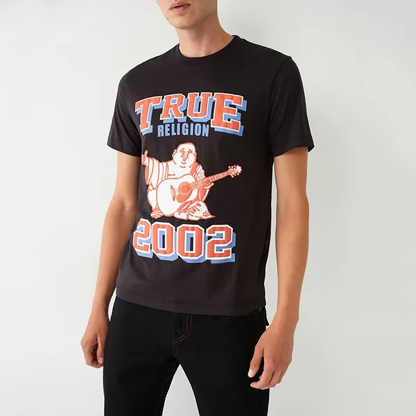 Áo Thun Nam True Religion Buddha Logo T-Shirt 107320 Màu Đen Size L - Thời trang - Vua Hàng Hiệu