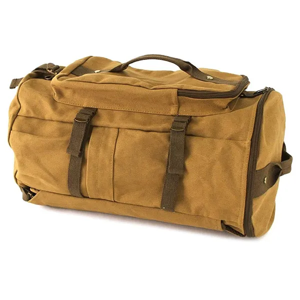 Balo Rothco Convertible Canvas Duffle Backpack Màu Nâu - Túi xách - Vua Hàng Hiệu