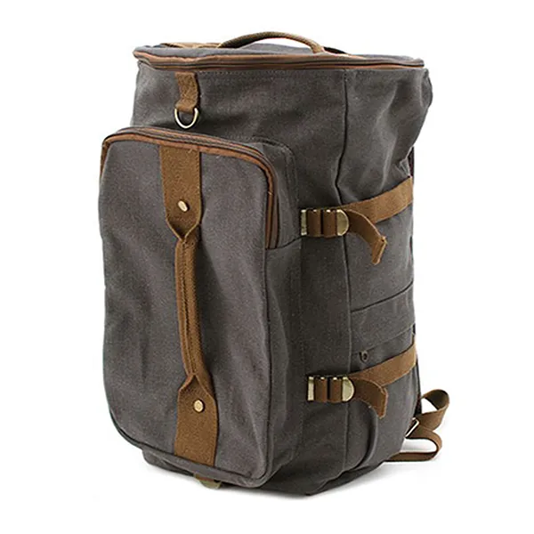 Balo Rothco Convertible Canvas Duffle Backpack Màu Xám Đậm - Túi xách - Vua Hàng Hiệu