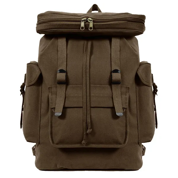 Balo Rothco Military Bag Canvas Màu Nâu - Túi xách - Vua Hàng Hiệu